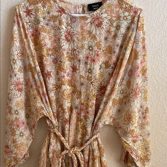 Floral Pink Dress - Picture 9 of 9